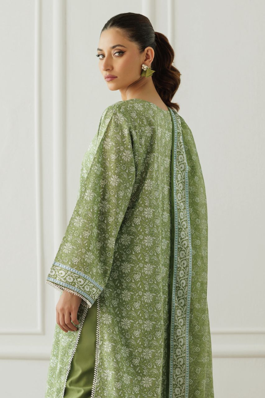 Orient Basic Printed Lawn 3PC