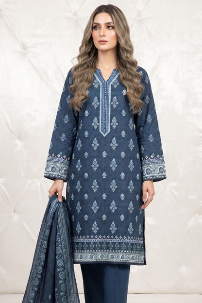 Anaya Noor Digital Printed Cotry Khaddar 3PC