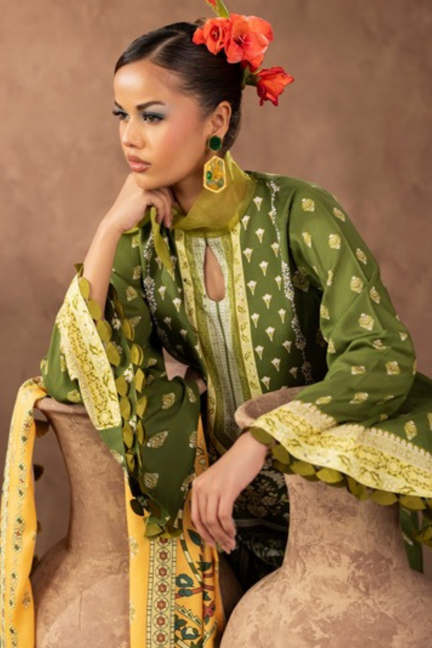 Paltar Premium Marina Printed 3PC