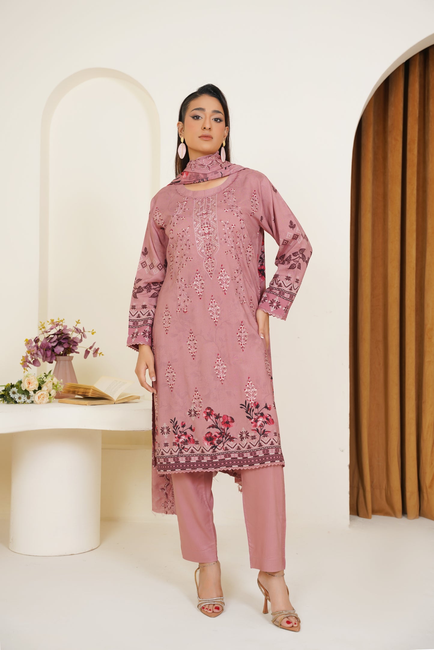 Riwayat-e-Sardi By Anaya Noor Emb Linen 3PC
