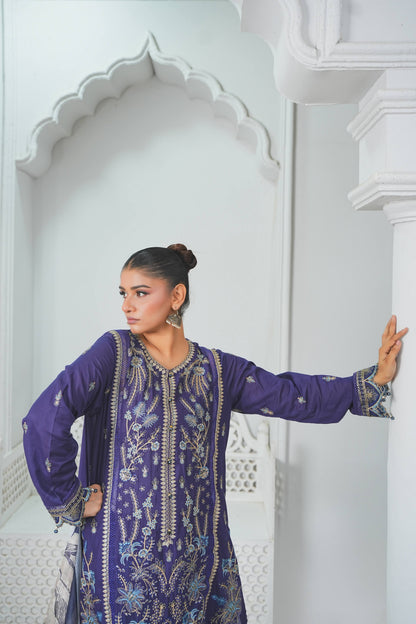 Silk & Stories Luxury Heavy Embroidered 3PC