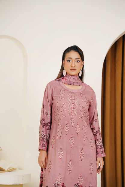 Riwayat-e-Sardi By Anaya Noor Emb Linen 3PC