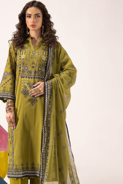 ( Bundle of 10 ) Lailama Printed Lawn 3-PC
