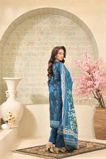 Reemse Digital Printed Lawn 3PC