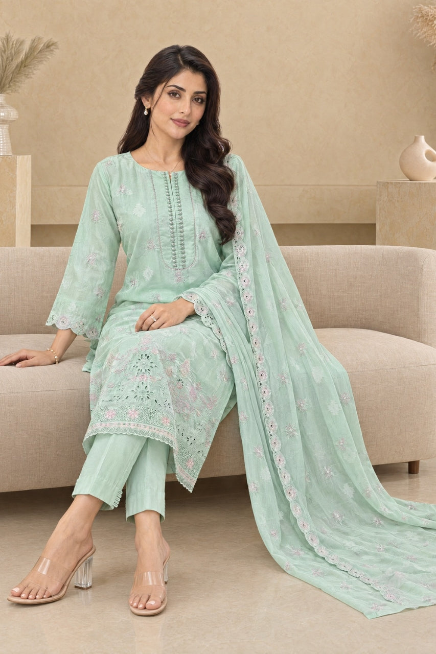 Aks-e-Sham By Zarineh Luxury Viscose Silk'26