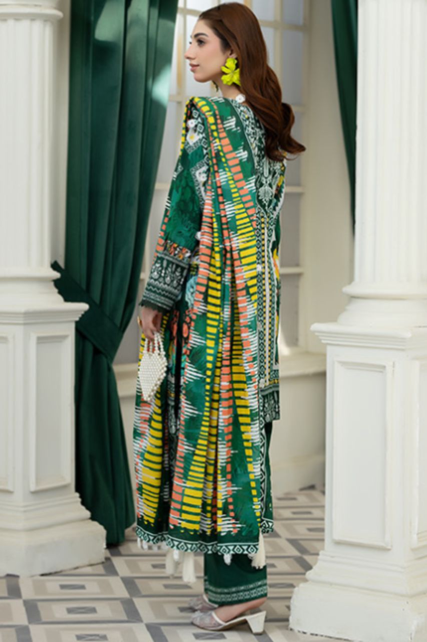 Tabasum By Paltar Premium Printed Lawn 3PC