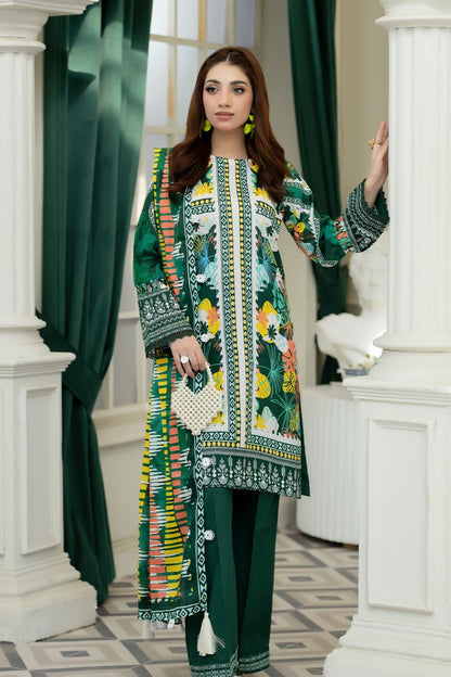 Tabasum By Paltar Premium Printed Lawn 3PC