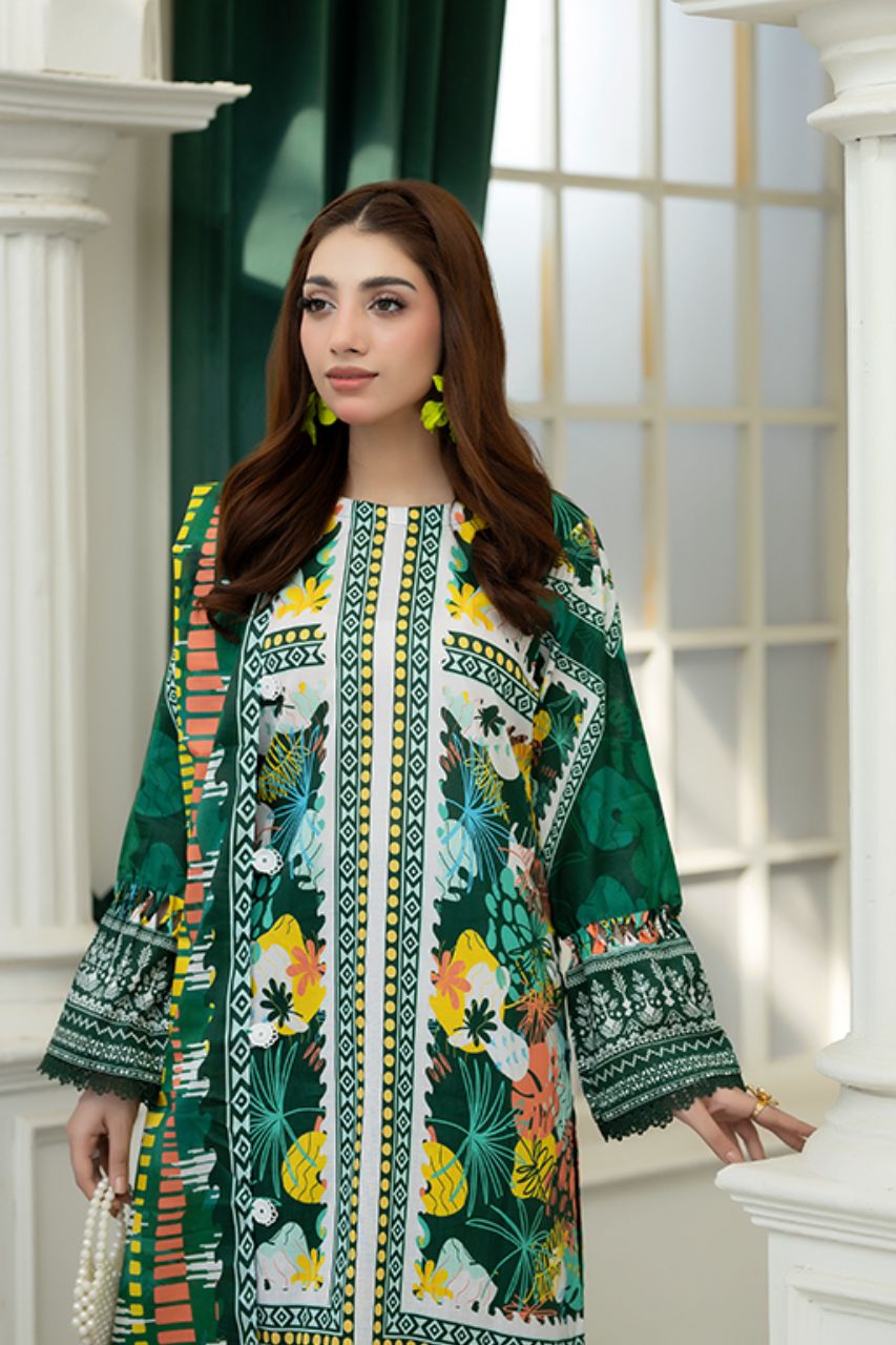 Tabasum By Paltar Premium Printed Lawn 3PC
