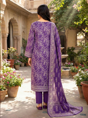 Riwaaz By Anaya Noor Printed & Emb Lawn 3PC