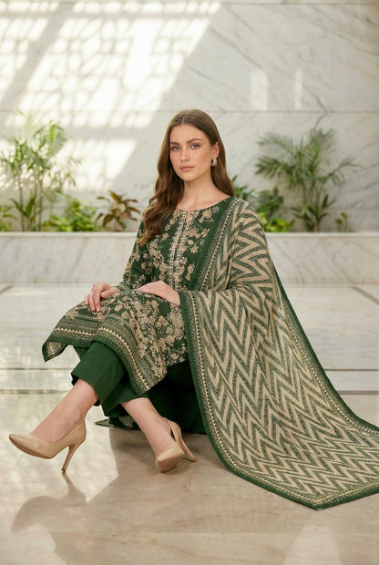 Riwaaz By Anaya Noor Printed & Emb Lawn 3PC