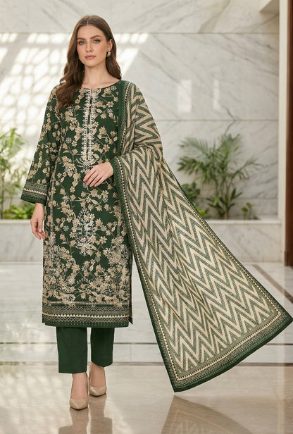 Riwaaz By Anaya Noor Printed & Emb Lawn 3PC