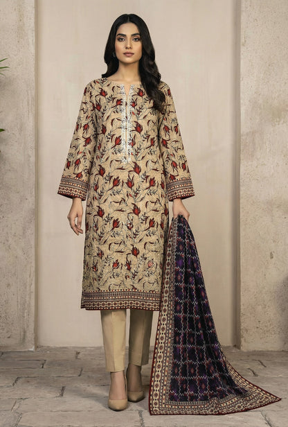 Riwaaz By Anaya Noor Printed & Emb Lawn 3PC