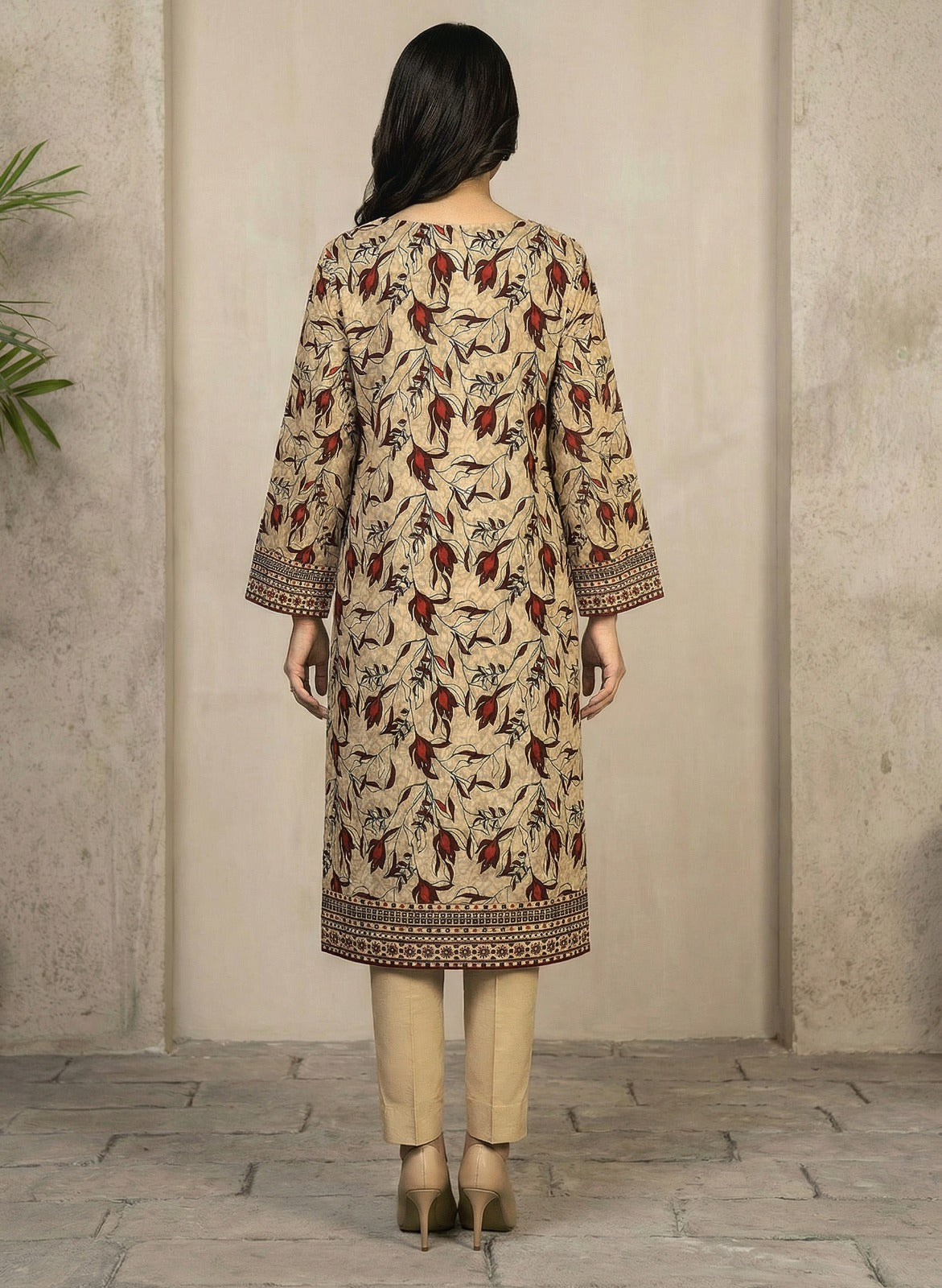 Riwaaz By Anaya Noor Printed & Emb Lawn 3PC
