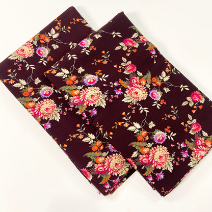 Anaya Noor Printed Bana Dora Slub Linen 2PC