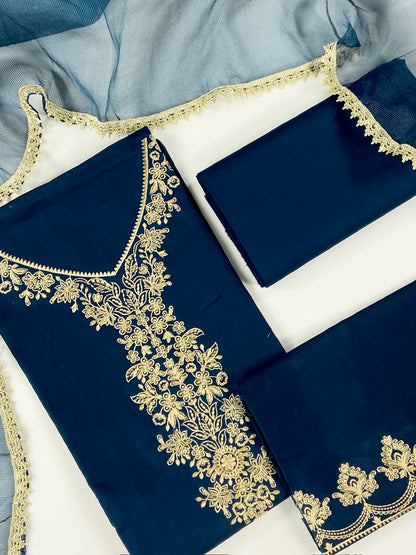 Batik Luxury Embroidered Lawn 3PC