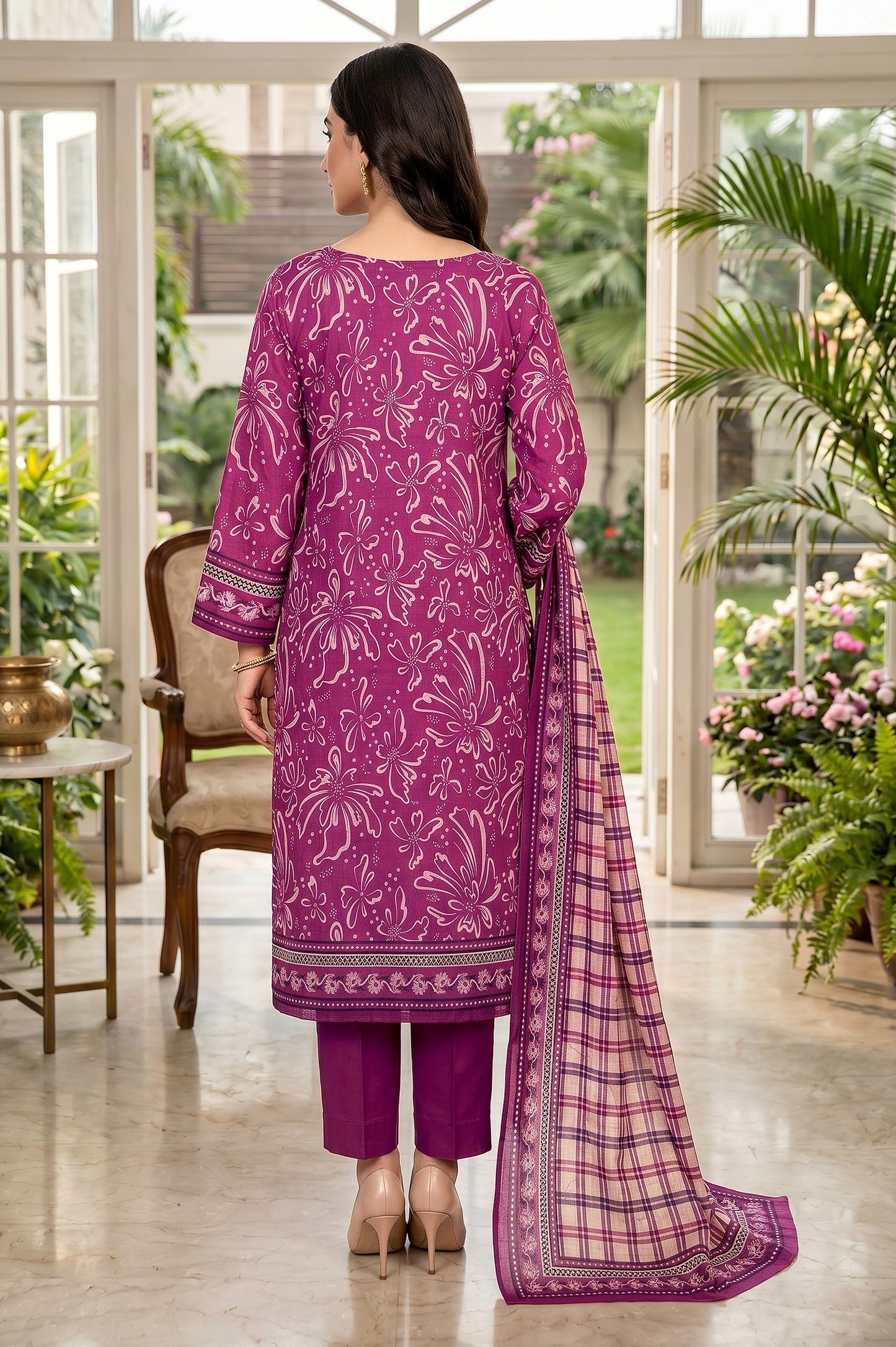 Riwaaz By Anaya Noor Printed and Emb Lawn 3PC