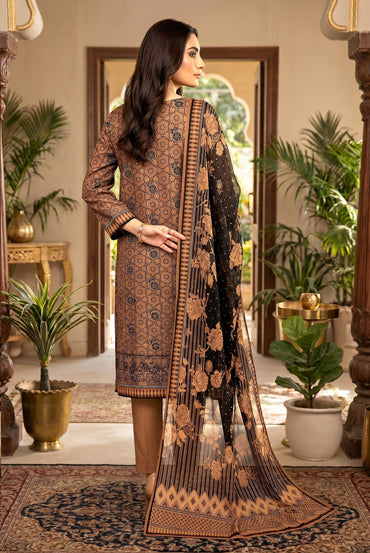 Riwaaz By Anaya Noor Printed and Emb Lawn 3PC