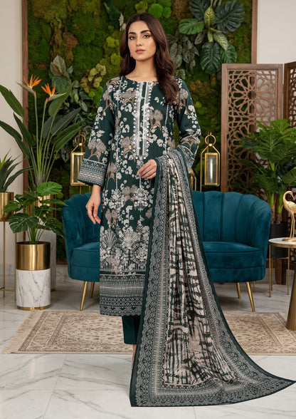 Riwaaz By Anaya Noor Printed and Emb Lawn 3PC