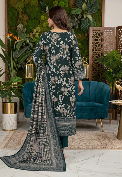 Riwaaz By Anaya Noor Printed and Emb Lawn 3PC