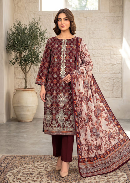 Riwaaz By Anaya Noor Printed and Emb Lawn 3PC