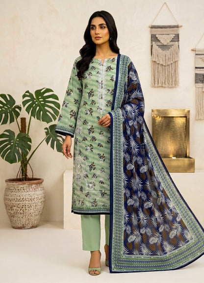 Riwaaz By Anaya Noor Printed and Emb Lawn 3PC