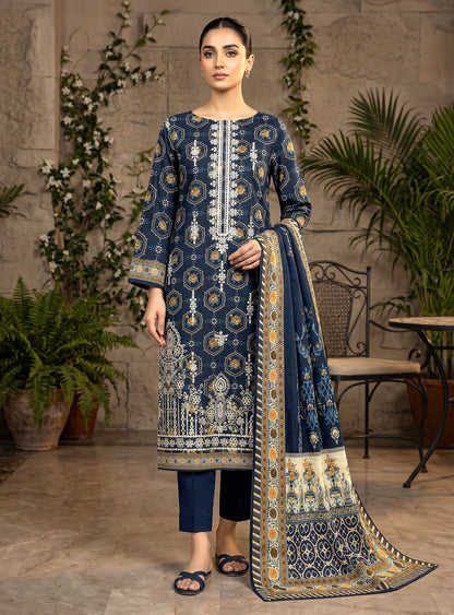 Riwaaz By Anaya Noor Printed and Emb Lawn 3PC