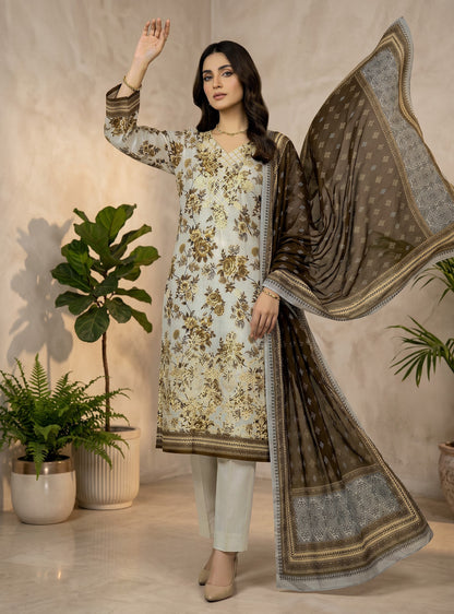 Riwaaz By Anaya Noor Printed and Emb Lawn 3PC