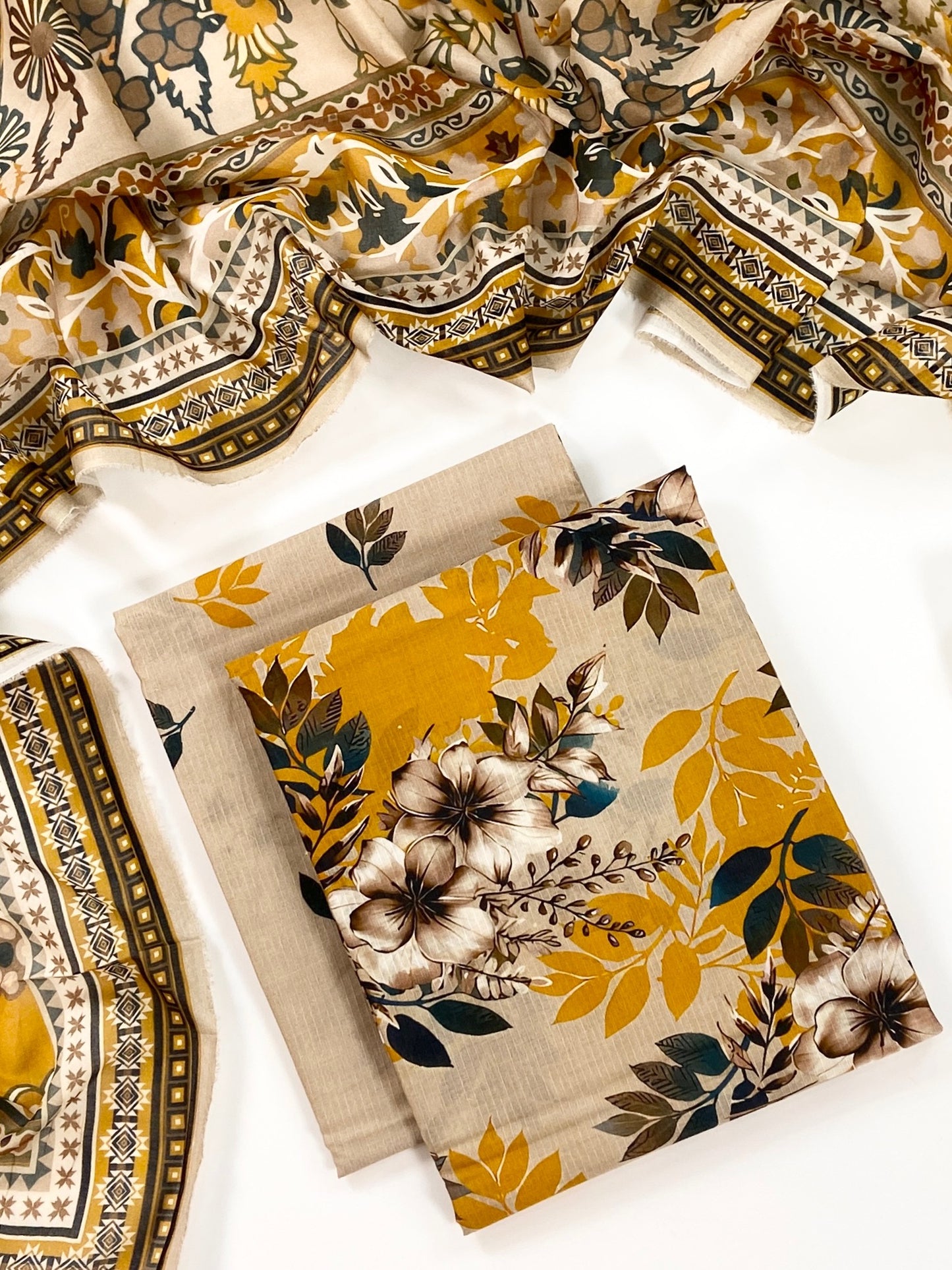 Reemse Digital Printed Banadora Lawn 3PC