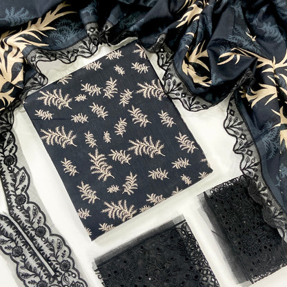 Baroque Hit Code Khaddar-3PC