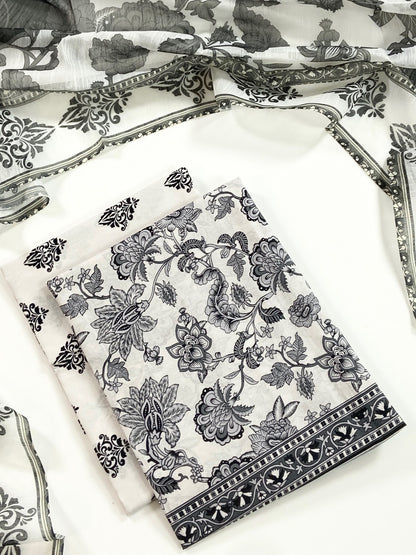 Rang o Noor By Shajar Noor Digital Printed Lawn 3PC