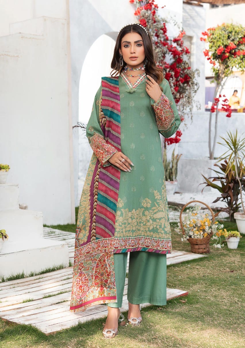 Safa Noor By Nigar Print Lawn 3-PC