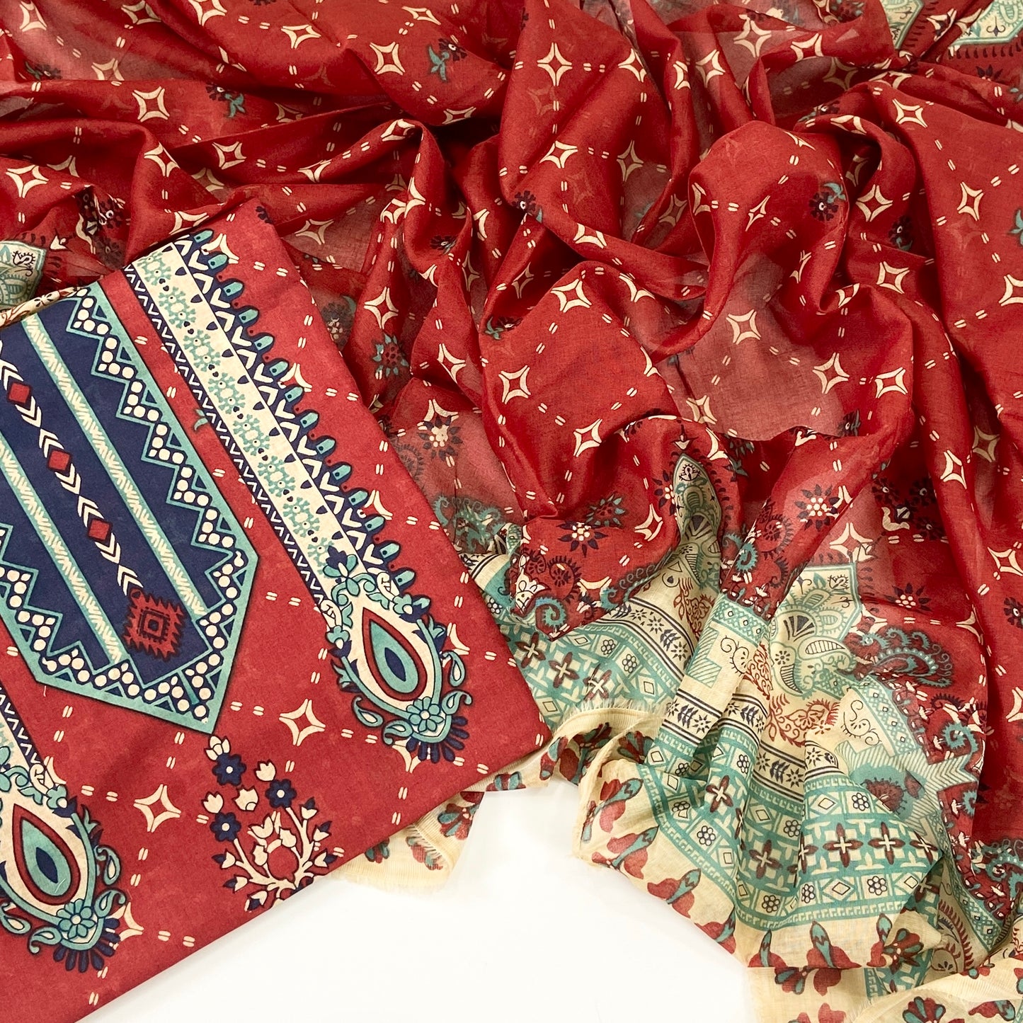 Digital Printed Shirt Dupatta Lawn 2PC
