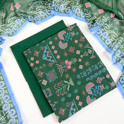 Khaadi Digital Printed Lawn 3PC