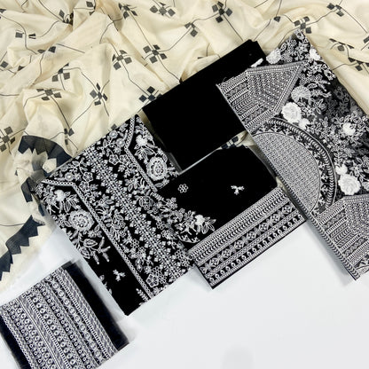 Maria B Luxury Embroidered Lawn 3PC
