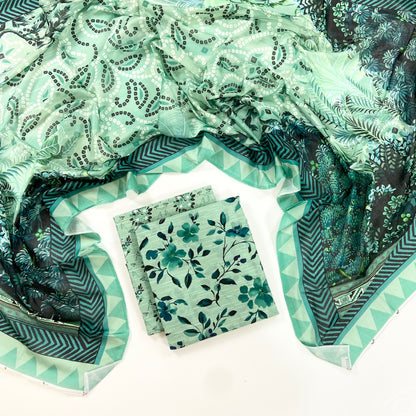 Reemse Digital Printed Banadora Lawn 3PC