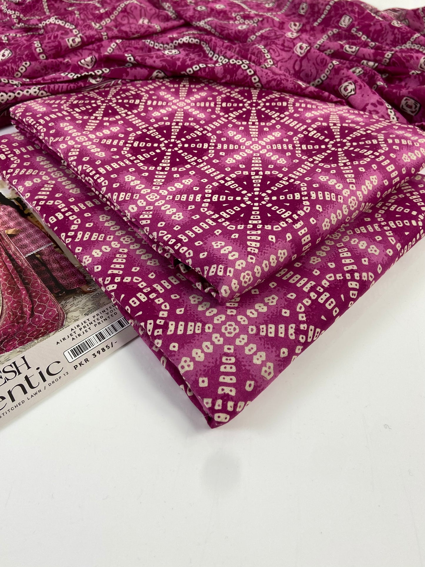 Zesh Printed lawn 3-PC