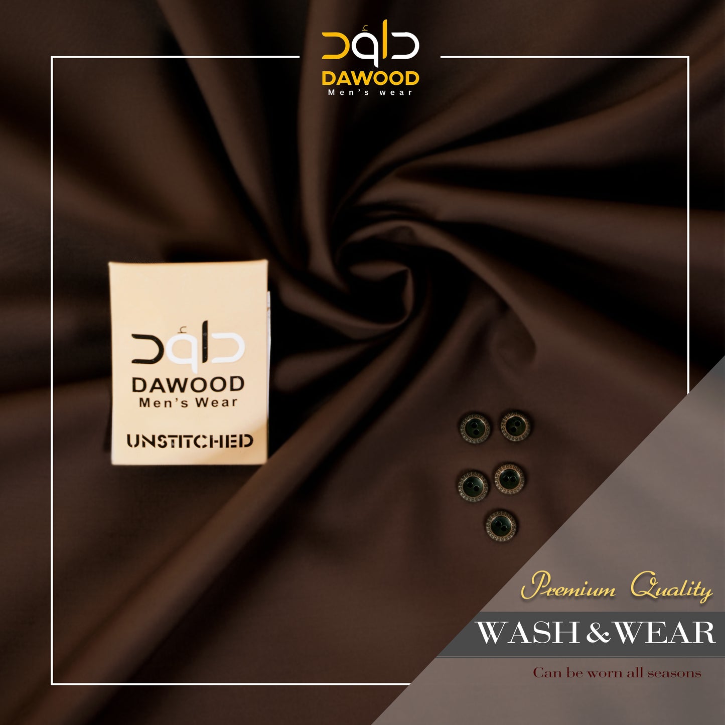 Dawood Men’s Wear – Mocha Brown
