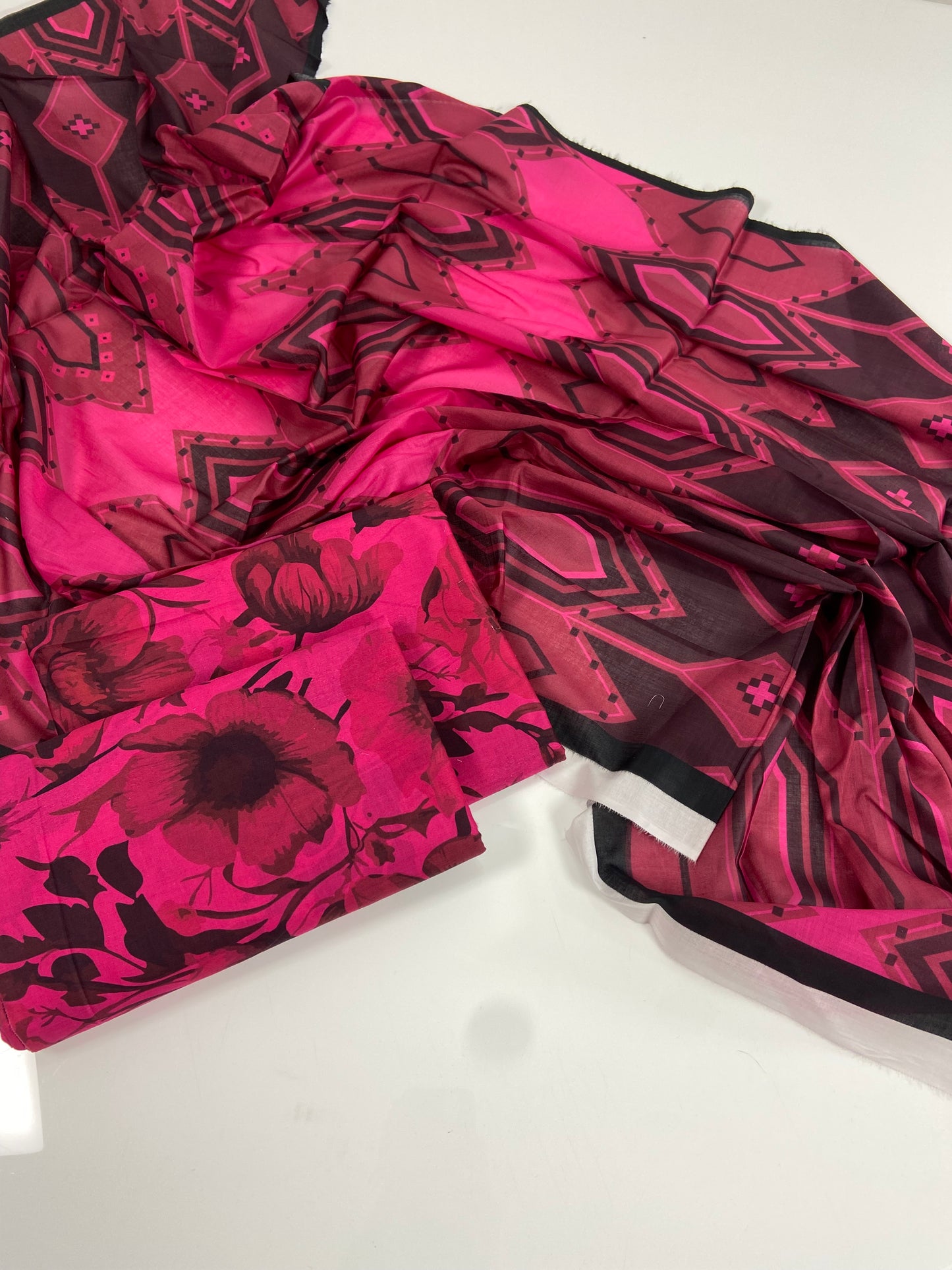 Baroque All Over Digital Printed Lawn 3-PC