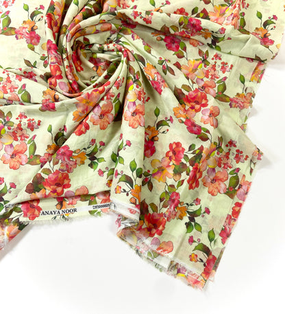Anaya Noor Digital Printed Air Jet Lawn-Shirt