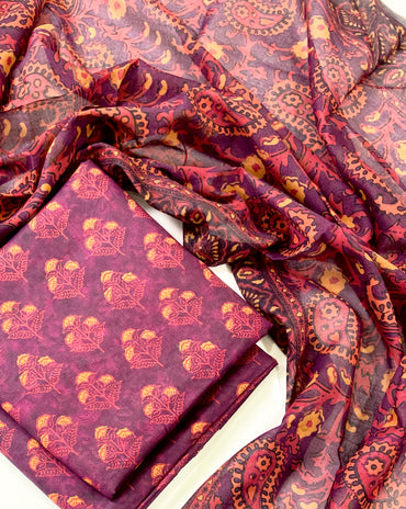 Bin Saeed Digital Printed Lawn 3PC