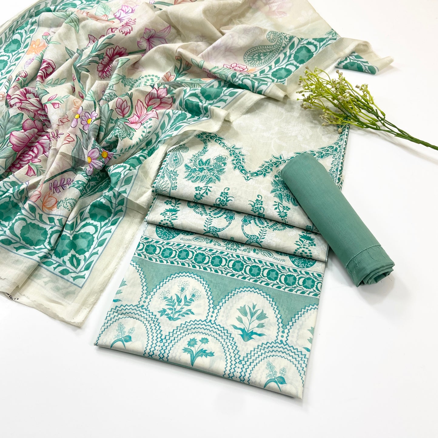 Beechtree Summer Digital Printed Lawn 3PC