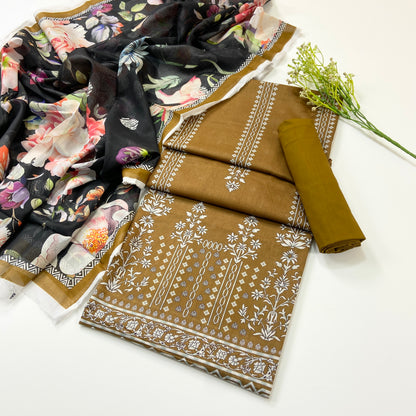 Beechtree Summer Digital Printed Lawn 3PC
