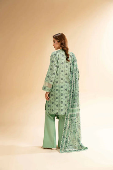 Nishat Digital Printed Lawn 3PC