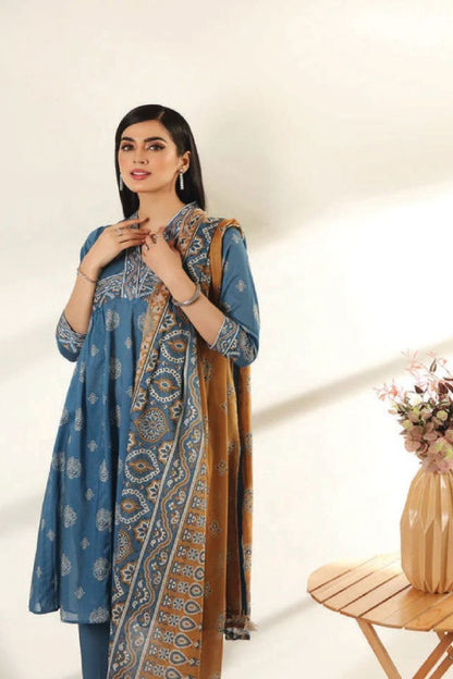 Nishat Digital Printed Lawn 3PC