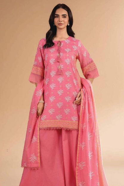 Nishat Digital Printed Lawn 3PC