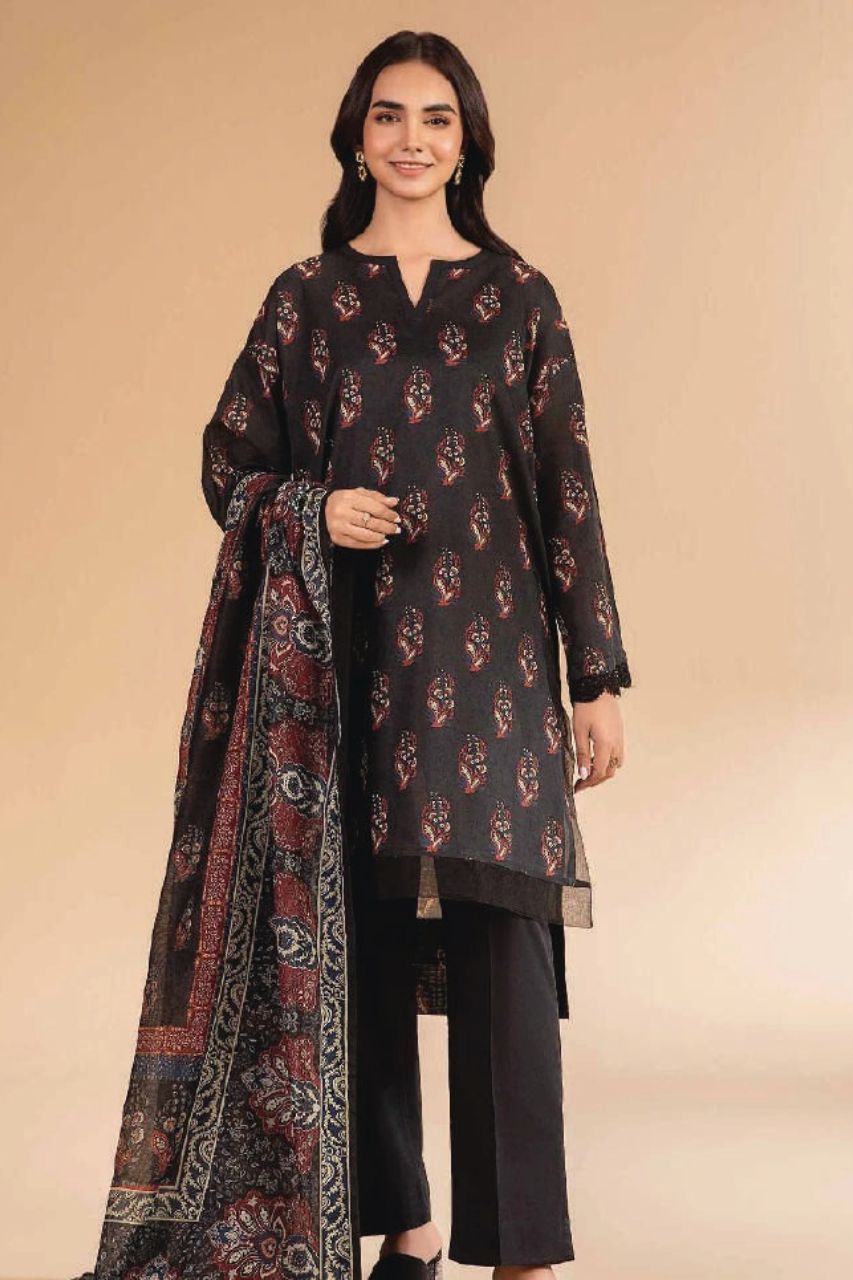 Nishat Digital Printed Lawn 3PC