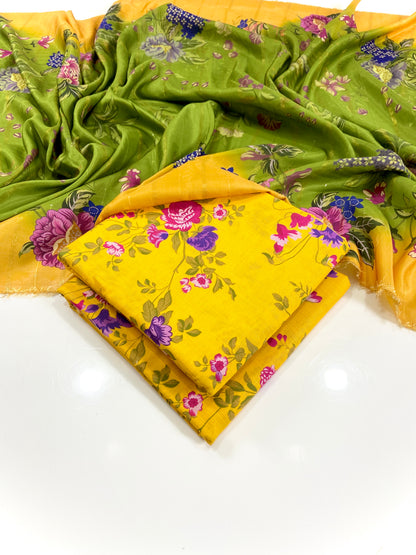 Elegance By Anaya Noor Printed Khaddar 3PC