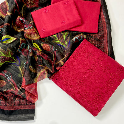 Chikenkari Anaya Noor Lawn 3-PC