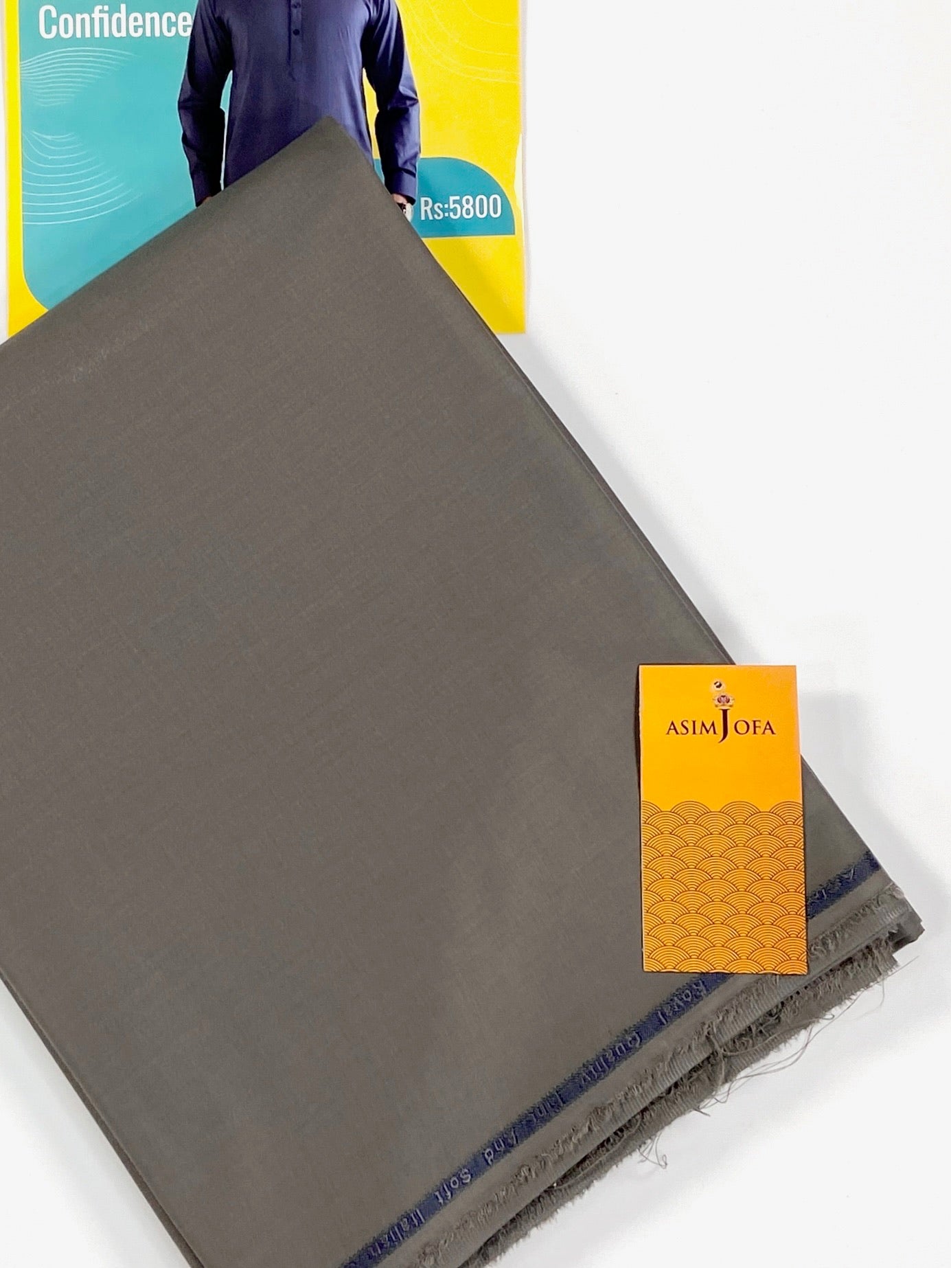 Asim Jofa Wash & Wear – Men’s Unstitched Suit