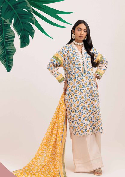 Bonanza Satrangi Digital Printed Lawn 3PC